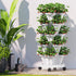 Green Fingers 5 Tier Vertical Garden White