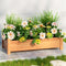 Green Fingers Raised Wooden Garden Bed 65cm x 33cm x 16cm