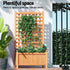 Green Fingers Wooden Garden Bed Trellis 64cm x 35cm x 115cm - 2 Set