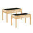 Green Fingers Raised Wooden Garden Bed 120cm x 60cm x 80cm - 2 Set