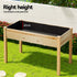 Green Fingers Raised Wooden Garden Bed 120cm x 60cm x 80cm - 2 Set