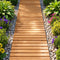 Gardeon 8ft Outdoor Wooden Garden Pathway Roll-Out Walkway Brown