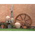 Gardeon Garden Decor Wooden Wagon Wheel - 2 Pack