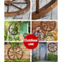 Gardeon Garden Decor Wooden Wagon Wheel