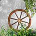 Gardeon Garden Decor Wooden Wagon Wheel