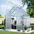 Green Fingers Small Greenhouse 1.3m x 1.9m x 2.0m