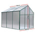 Green Fingers Greenhouse 1.9m x 1.9m x 1.83m Aluminium Polycarbonate