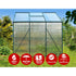 Green Fingers Greenhouse 1.9m x 1.9m x 1.83m Aluminium Polycarbonate