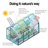 Green Fingers Greenhouse 1.9m x 1.9m x 1.83m Aluminium Polycarbonate