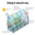 Green Fingers Greenhouse 2.52m x 1.27m x 2.13m Aluminium Polycarbonate