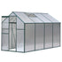 Green Fingers Greenhouse 2.52m x 1.9m x 1.83m Aluminium Polycarbonate