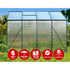 Green Fingers Greenhouse 2.52m x 1.9m x 1.83m Aluminium Polycarbonate