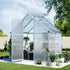 Green Fingers Aluminium Greenhouse 3.1m x 1.9m x 2.0m
