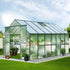Green Fingers Greenhouse 4.43m x 2.44m x 2.15m Aluminium Polycarbonate