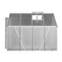 Green Fingers Greenhouse 2.42m x 1.9m x 1.95m Aluminium Polycarbonate