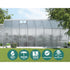 Green Fingers Double Door Greenhouse 4.7m x 2.5m x 2.26m