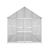Green Fingers Greenhouse 6.03m x 2.44m x 2.68m Double Doors Aluminium
