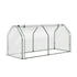 Green Fingers Mini Greenhouse 1.2m x 0.5m x 0.6m