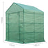 Green Fingers Greenhouse 1.4m x 1.55m x 2m