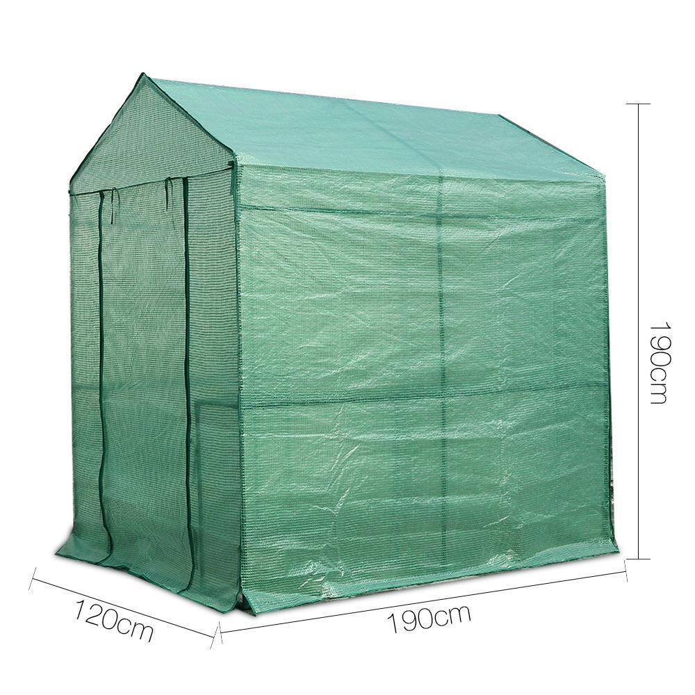 Green Fingers Greenhouse 1.2m x 1.9m x 1.9m