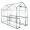 Green Fingers Greenhouse 1.2m x 1.9m x 1.9m Walk in Clear Green House