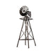 Metal Outdoor Garden Windmill 120cm