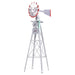 Metal Outdoor Garden Windmill 146cm