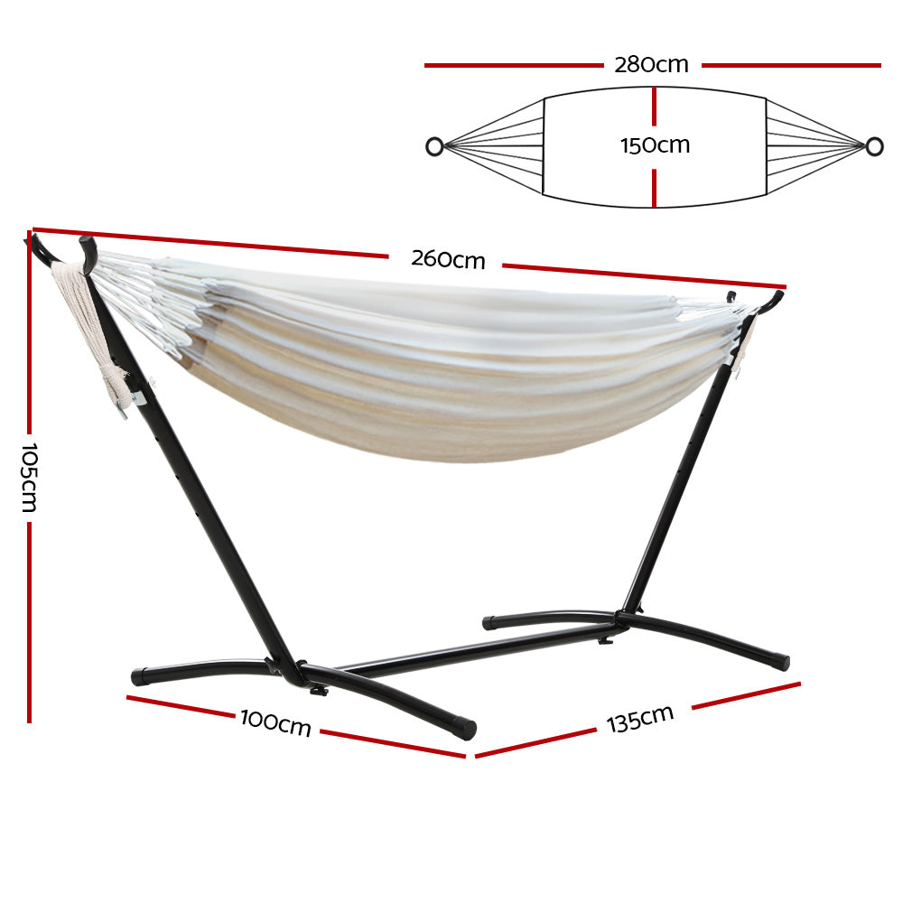 Gardeon Hammock Bed with Stand