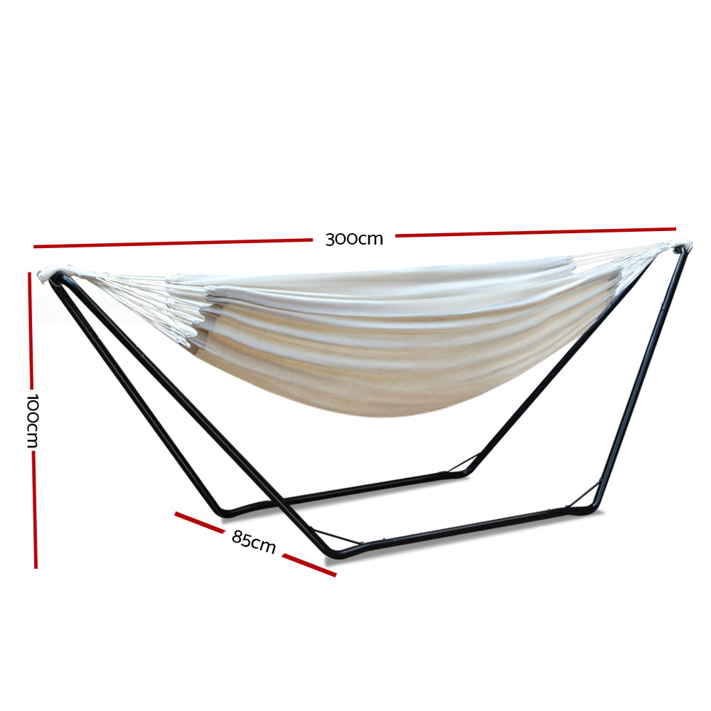 Gardeon Outdoor Hammock Bed with Steel Stand