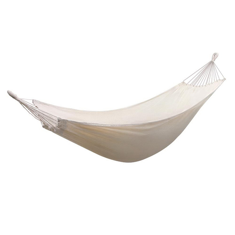Gardeon Outdoor Hammock with Travel Bag Cream