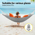 Gardeon Outdoor Hammock with Travel Bag Grey