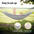 Gardeon Outdoor Hammock with Travel Bag Grey