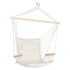 Gardeon Hammock Chair with Armrest Cream
