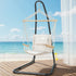 Gardeon Hammock Chair with Armrests and Stand Cream