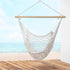 Gardeon Indoor Outdoor Mesh Hammock Chair Cream