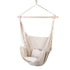 Gardeon Hammock Chair with Pillow Cream
