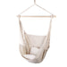 Gardeon Hammock Chair with Pillow Cream