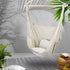 Gardeon Hammock Chair with Pillow Cream