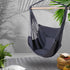 Gardeon Hammock Chair with Pillow Grey