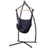 Gardeon Hammock Chair with Steel Stand Grey