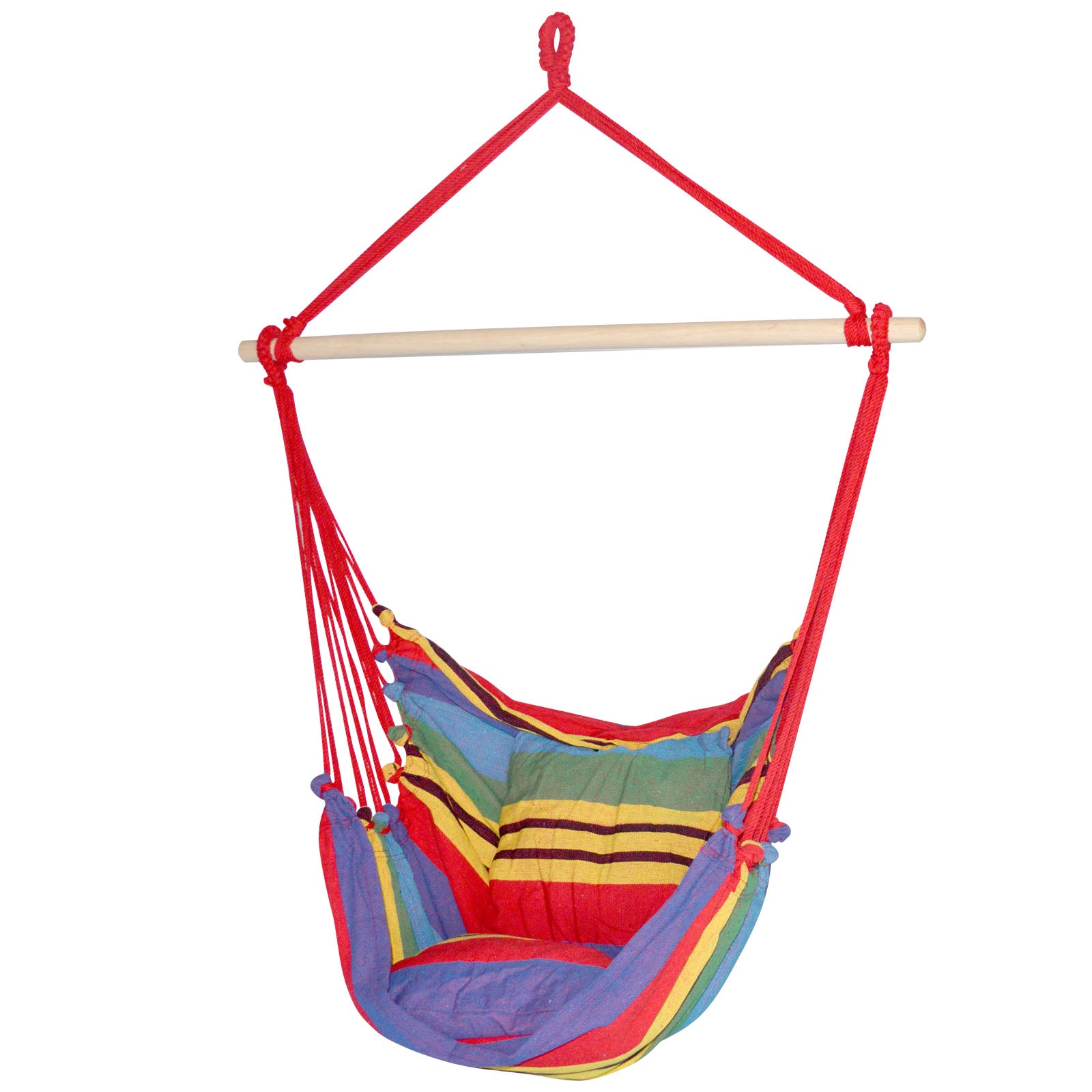 Gardeon Hammock Chair Rainbow