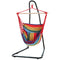 Gardeon Hammock Chair with Heavy Duty Steel Stand Rainbow