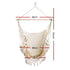 Gardeon Hammock Chair Cream