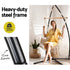 Gardeon Hammock Chair with Stand Tassel Cream