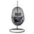 Gardeon Outdoor Egg Chair with Stand & Cushion Black