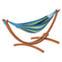 Gardeon Outdoor Hammock Bed with Wood Stand