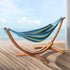 Gardeon Outdoor Hammock Bed with Wood Stand