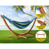 Gardeon Outdoor Hammock Bed with Wood Stand
