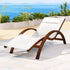 Gardeon Wooden Sun Lounger