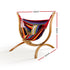 Gardeon Hammock Chair with Wooden Stand